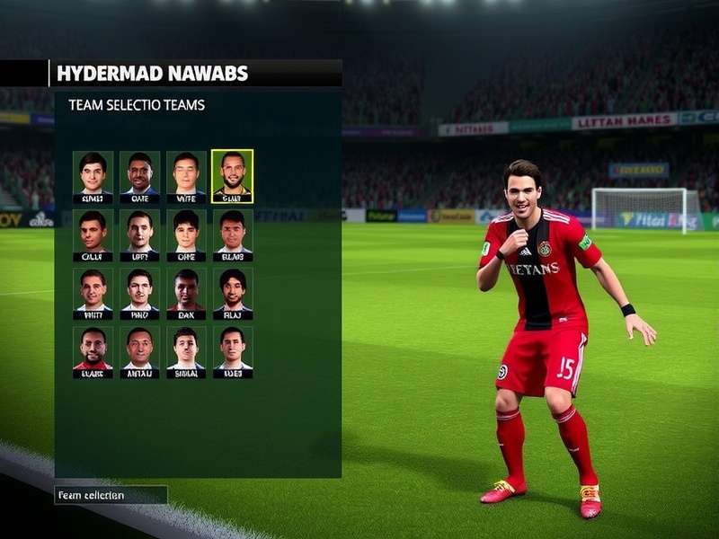 FIFA 13 Hyderabad Nawabs gameplay screenshot